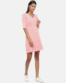 Shop Women Pink Stylish A Line Dress-Full