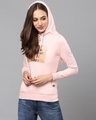 Shop Women's Pink Printed Stylish Casual Sweatshirt-Design