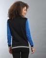 Shop Women's Black Colorblock Regular Fit Jackets-Design