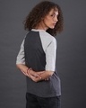 Shop Women's Black Colorblock Regular Fit Top-Design