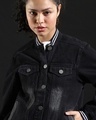 Shop Women's Black Regular Fit Jackets