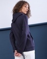Shop Women's Blue Printed Regular Fit Sweatshirt-Design