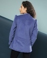 Shop Women's Blue Regular Fit Blazer-Design