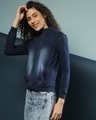 Shop Women's Blue Regular Fit Jackets-Full