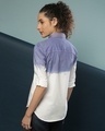 Shop Women's Blue Tie & Dye Regular Fit Shirt-Design