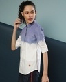 Shop Women's Blue Tie & Dye Regular Fit Shirt-Full