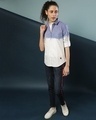 Shop Women's Blue Tie & Dye Regular Fit Shirt