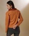 Shop Women's Brown Regular Fit Jackets-Design