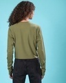 Shop Women's Green Printed Regular Fit Top-Design