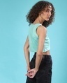 Shop Women's Green Regular Fit Top-Design