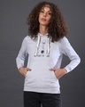 Shop Women's Grey Printed Regular Fit Sweatshirt-Front