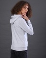 Shop Women's Grey Printed Regular Fit Sweatshirt-Design