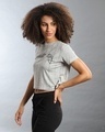 Shop Women's Grey Printed Regular Fit Top-Full