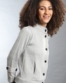 Shop Women's Grey Regular Fit Jackets