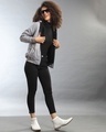Shop Women's Grey Regular Fit Jackets
