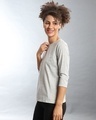 Shop Women's Grey Regular Fit Top-Full