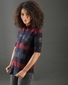 Shop Women's Multicolor Checkered Regular Fit Shirt-Full