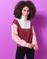 Shop Women's Multicolor Colorblock Regular Fit Sweatshirt-Front