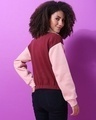 Shop Women's Multicolor Colorblock Regular Fit Sweatshirt-Design