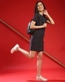 Shop Women's Multicolor Stripe Regular Fit Dress