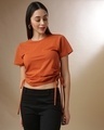 Shop Women's Orange Regular Fit Top-Front