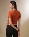 Shop Women's Orange Regular Fit Top-Design