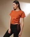 Shop Women's Orange Regular Fit Top-Full