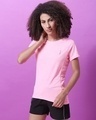 Shop Women's Pink Regular Fit T Shirt-Full