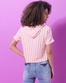 Shop Women's Pink Stripe Regular Fit Top-Design