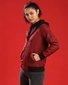 Shop Women's Red Regular Fit Jackets-Full