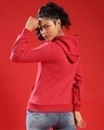 Shop Women's Red Regular Fit Sweatshirt-Design