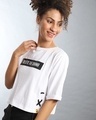 Shop Women's White Printed Regular Fit Top