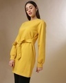 Shop Women's Yellow Regular Fit Dress-Full