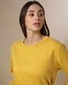 Shop Women's Yellow Regular Fit Dress