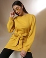 Shop Women's Yellow Regular Fit Dress