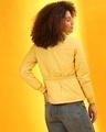 Shop Women's Yellow Regular Fit Jackets-Design