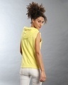 Shop Women's Yellow Regular Fit Sweatshirt-Design