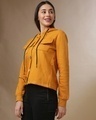 Shop Women's Yellow Regular Fit Sweatshirt-Full