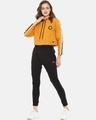 Shop Women's Yellow Side Striped Stylish Casual Sweatshirt