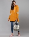 Shop Women's Yellow Solid Stylish A Line Casual Winter Sweatshirt
