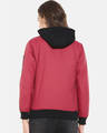 Shop Women's Red Stylish Casual Bomber Jacket-Full