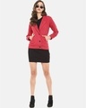 Shop Women's Maroon Stylish Casual Jacket-Design