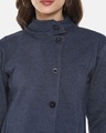 Shop Women's Blue Stylish Casual Jacket-Full