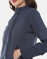Shop Women's Blue Stylish Casual Jacket