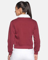 Shop Women's Solid Maroon Stylish Casual Jacket-Design