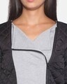 Shop Women's Solid Black Stylish Casual Jacket