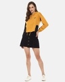 Shop Women's Yellow Solid Stylish Casual Sweatshirt