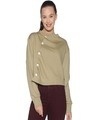 Shop Women Solid Stylish Casual Sweatshirts-Front