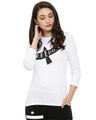Shop Women's Solid Stylish Casual Top-Front