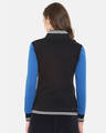 Shop Women's Blue & Black Stylish Casual Varsity jacket-Design